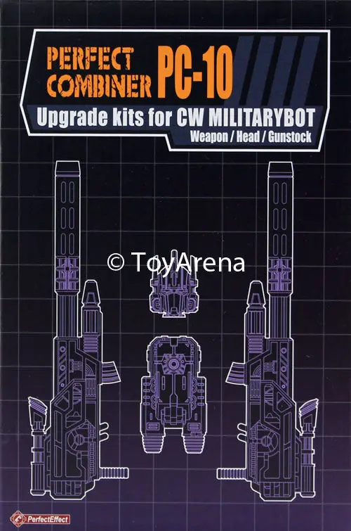 Perfect Effect Pc-10 Perfect Combiner Militarybot Upgrade Set 1