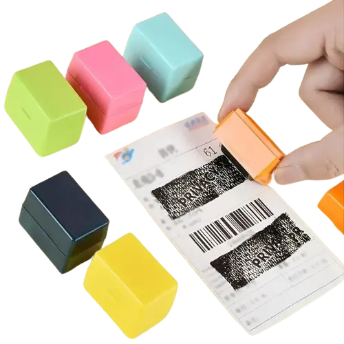 Personal Information Privacy Identity Protection Roller Stamp Gadget 1