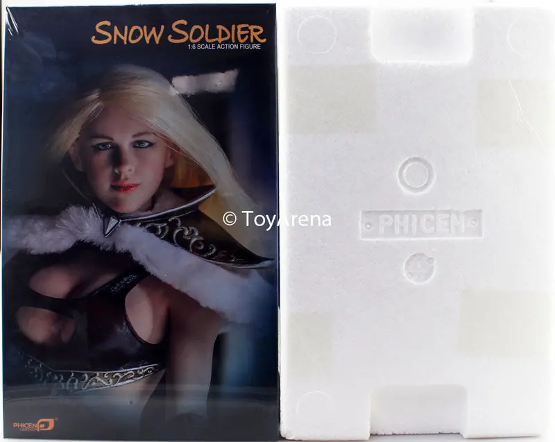 Phicen 1/6 Snow Soldier Queen Seamless Steel Body W/ Base Pl-2016-80 1