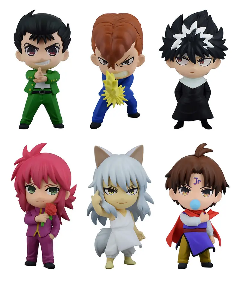 Pierrot Mini Figure Collection Yu Yu Hakusho Vol. 1 Trading Figures Box Set Of 6 1