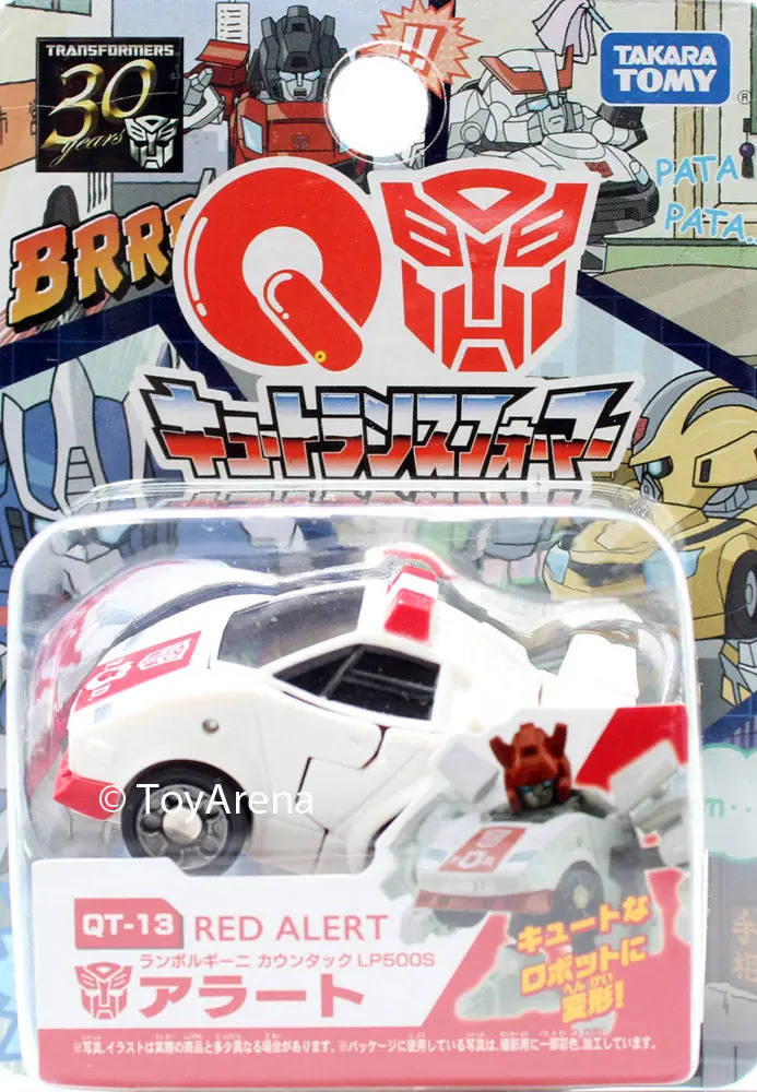 Q Transformers Series 03 Qt-13 Red Alert Lp500s Action Figure 1