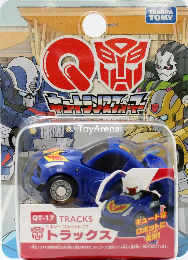 Q Transformers Series 06 Qt-17 Tracks Action Figure 1