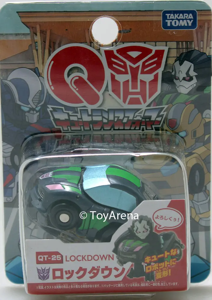 Q Transformers Series 07 Qt-25 Lockdown "Best Regards!" Ver. Action Figure 1
