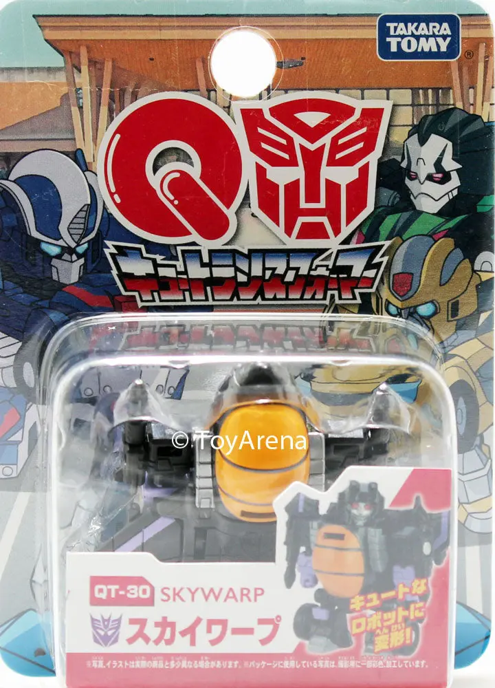 Q Transformers Series 09 Qt-30 Skywarp Action Figure 1