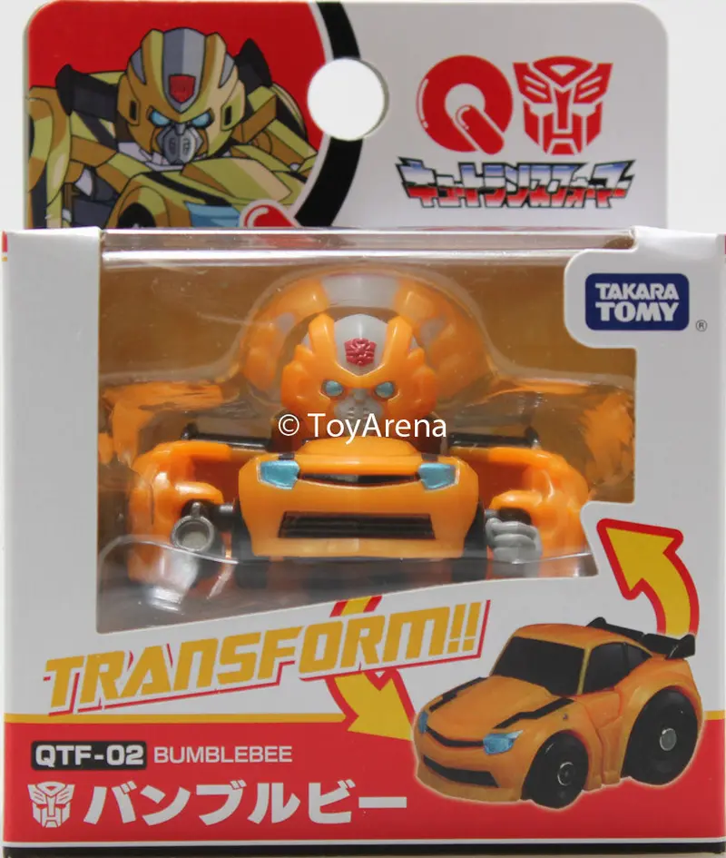 Q Transformers Series Qtf-02 Bumblebee Action Figure 1