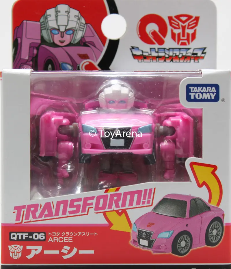 Q Transformers Series Qtf-06 Arcee Action Figure 1