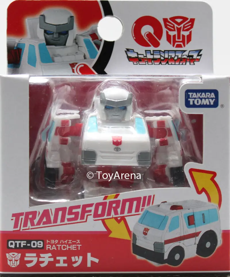Q Transformers Series Qtf-09 Ratchet Action Figure 1