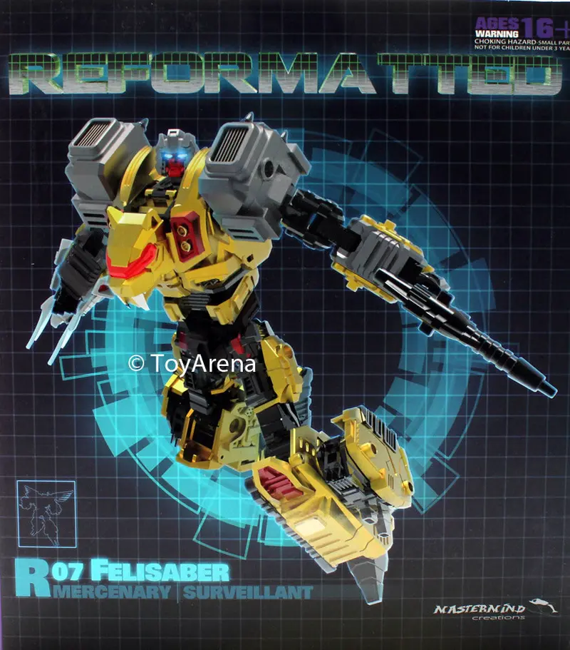 R-07 Reformatted Felisaber The Surveillant Mastermind Creations Feral Con 1