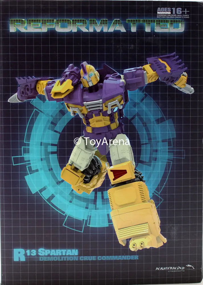 R-13 Reformatted Spartan Mastermind Creations Action Figure 1
