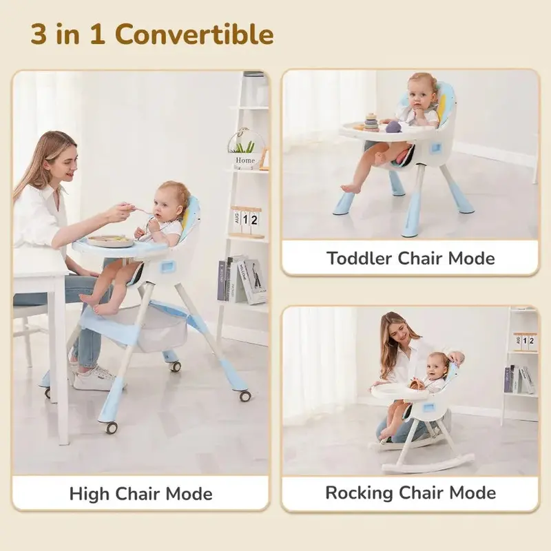 R For Rabbit Sugar Doodle Plus High Chair | 3-In-1 Convertible Design 1
