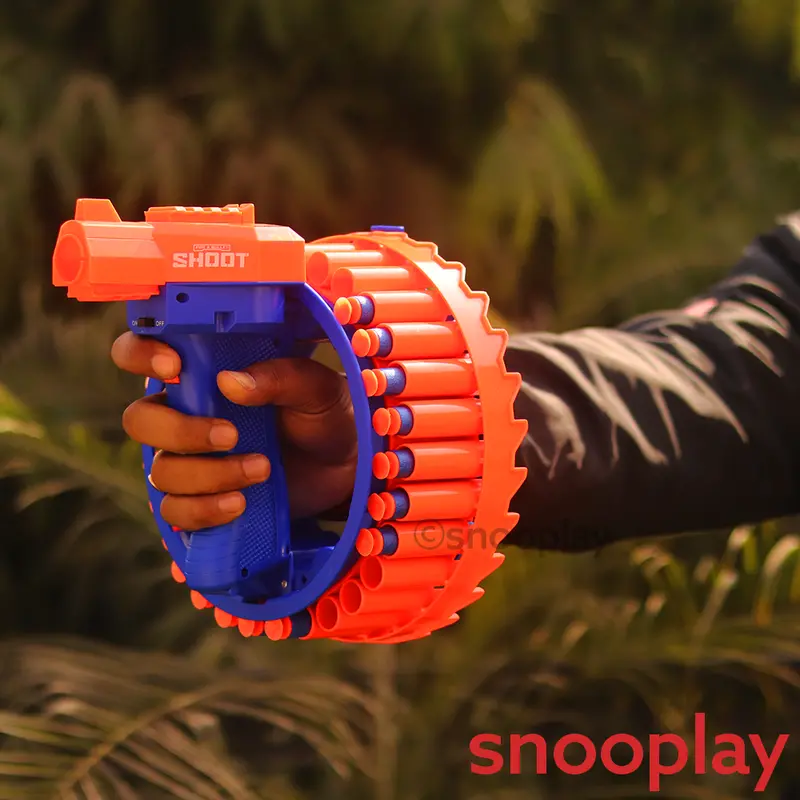 Rapid Fire Dart Launcher Toy (2 Colour Variants) 1