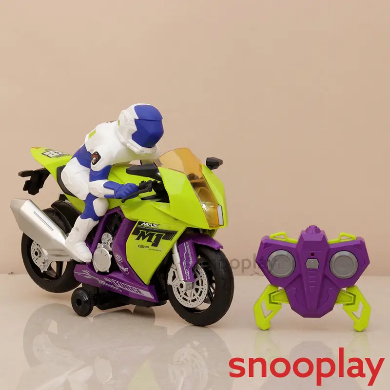 Remote Controlled Bike A512 - 360 Degree Rotation & Moving Forward (5-10 Years) 1