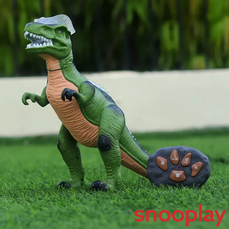 Remote Controlled Walking Dinosaur Toy | Sound & Light (5-10 Years) 1