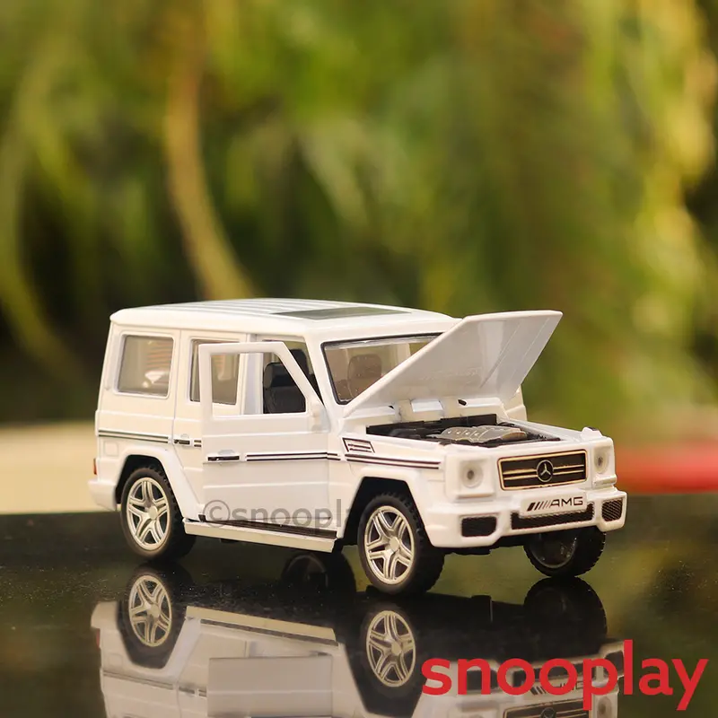 Resembling Suv Mercedes G-Class Diecast Car (3220) | 1:32 Scale | Assorted Colors & Designs (3 Years Till Grown Ups) 1