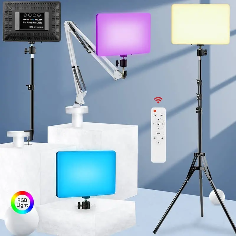 Rgb Led Video Light Photography Fill Camera Light 1