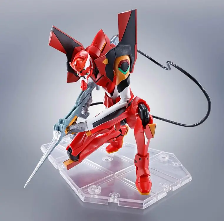 Robot Spirits Damashii #R-281 Eva Unit-02 & S-Type Equipment Rebuild Of Evangelion Action Figure 1
