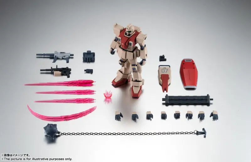 Robot Spirits #R-295 Rgm-79(G) Gm Ground Type Ver. A.N.I.M.E. Action Figure 1