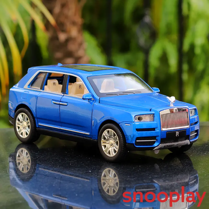 Rolls Royce Cullinan Diecast Car 2415 | Openable Parts, Lights & Sounds | 1:24 Scale (3 Years Till Grown Up) | Assorted Colors 1