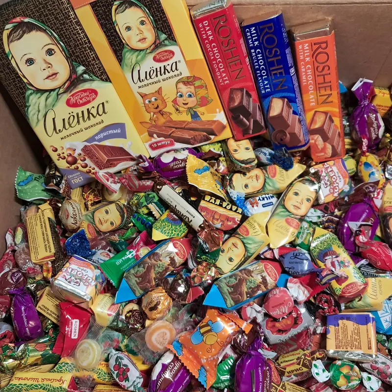 Russian Chocolates & Candies 1
