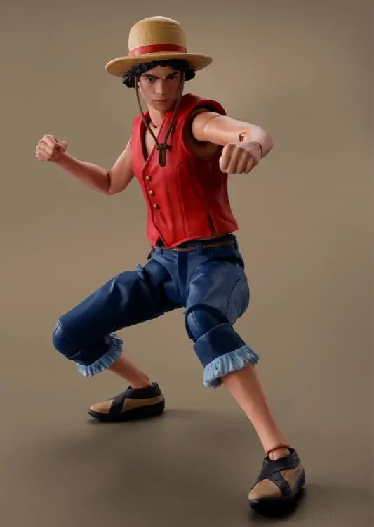 S.H. Figuarts A Netflix Series: One Piece Monkey D. Luffy Action Figure 1