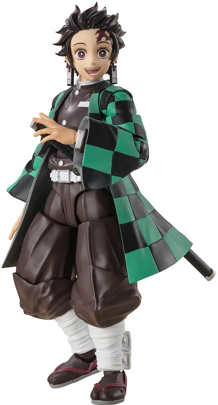 S.H. Figuarts Demon Slayer: Kimetsu No Yaiba Tanjiro Kamado Action Figure 1