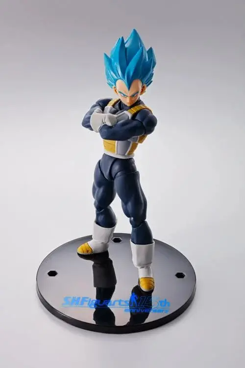 S.H. Figuarts Dragon Ball Super Broly Super Saiyan God Super Saiyan Vegeta (15Th Anniversary Ver.) Action Figure 1