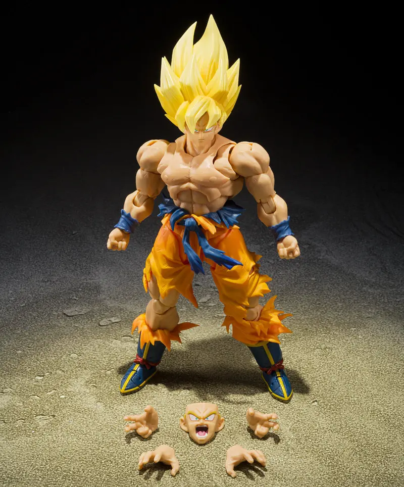 S.H. Figuarts Dragon Ball Z Super Saiyan Son Goku (Legendary Super Saiyan Best Selection) Exclusive Action Figure 1