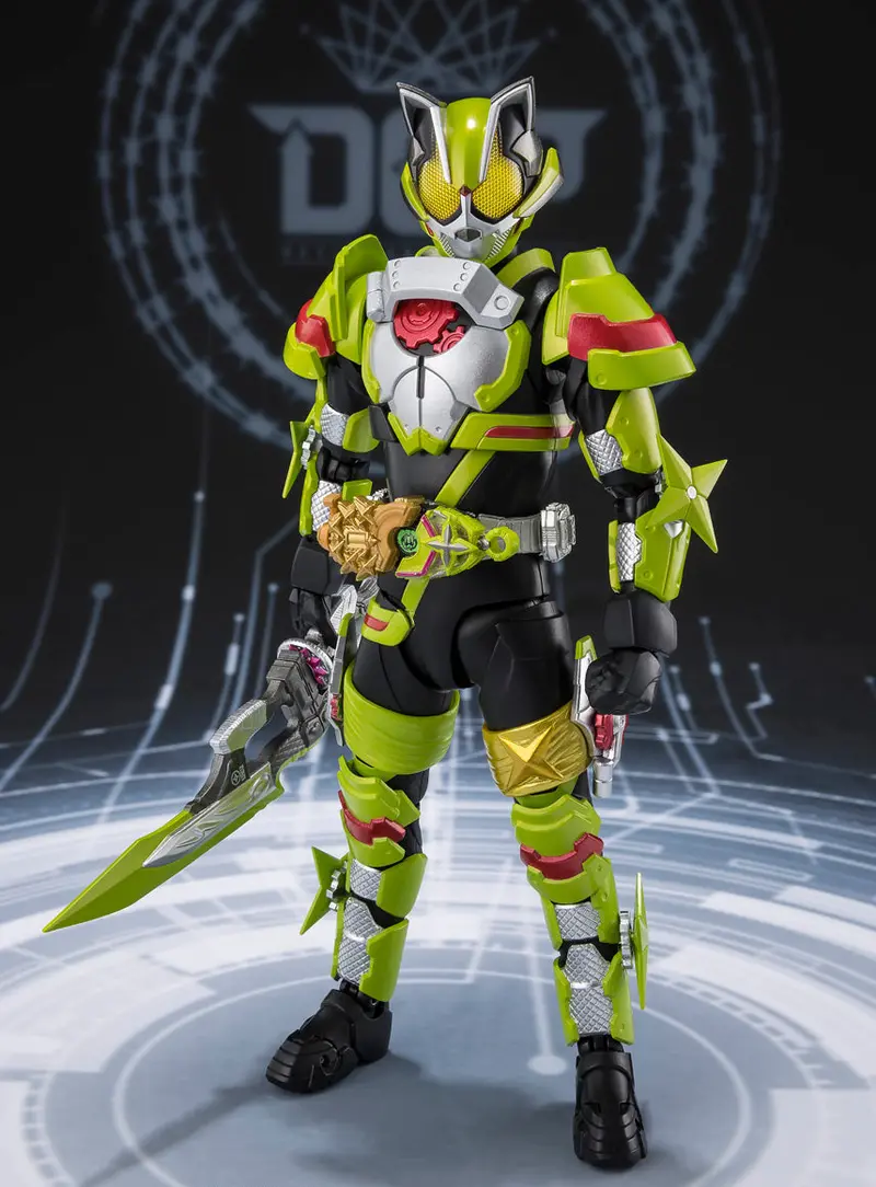 S.H. Figuarts Kamen Masked Rider Geats Kamen Rider Tycoon Fever Ninja Form & Kekera (Kaeru No Okimono Set) Action Figure 1