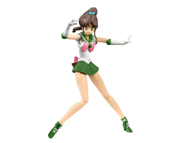 S.H. Figuarts Sailor Jupiter Animation Color Edition Sailor Moon Action Figure 1