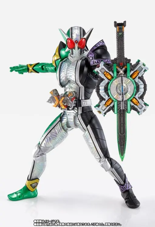 S.H. Figuarts Shinkocchou Seihou Kamen Masked Rider Cyclonejokerxtreme Action Figure 1