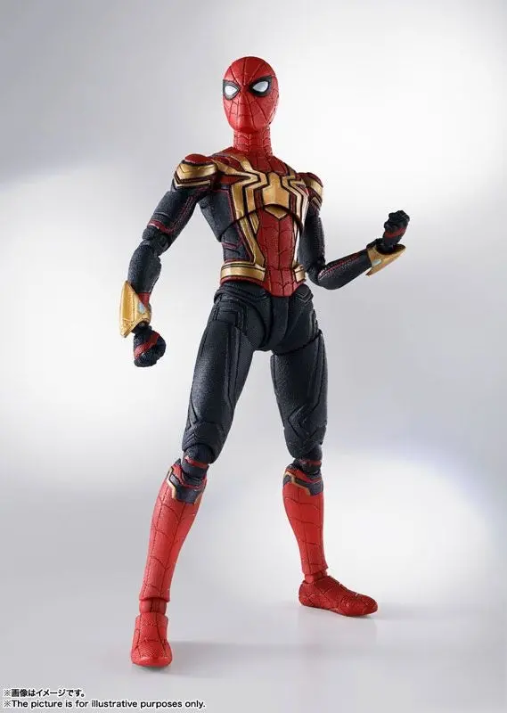 S.H. Figuarts Spiderman: No Way Home Spider-Man Integrated Suit Action Figure 1