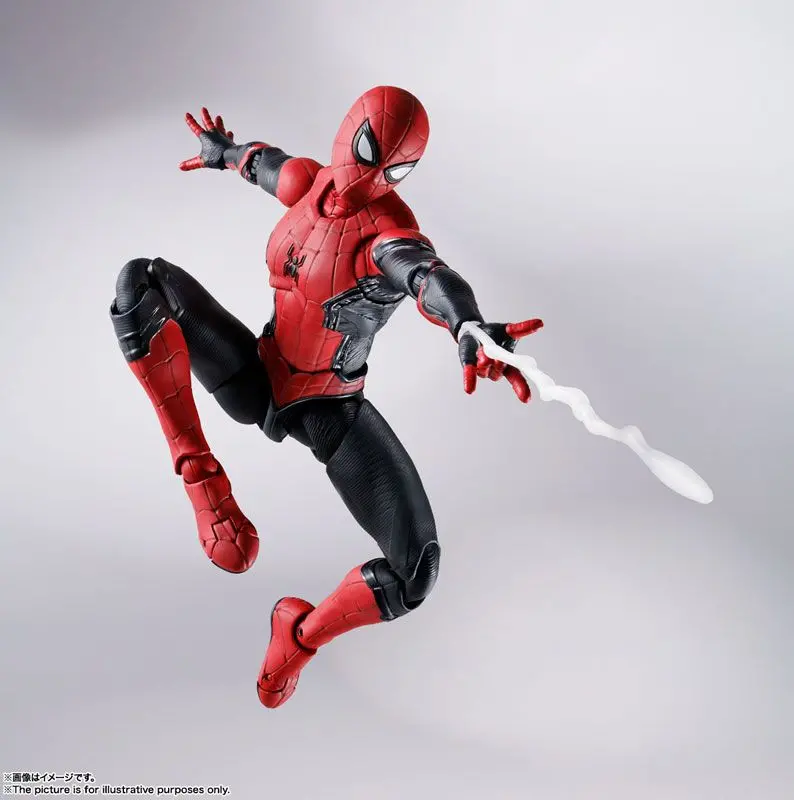 S.H. Figuarts Spiderman: No Way Home Spider-Man Upgraded Suit Action Figure 1