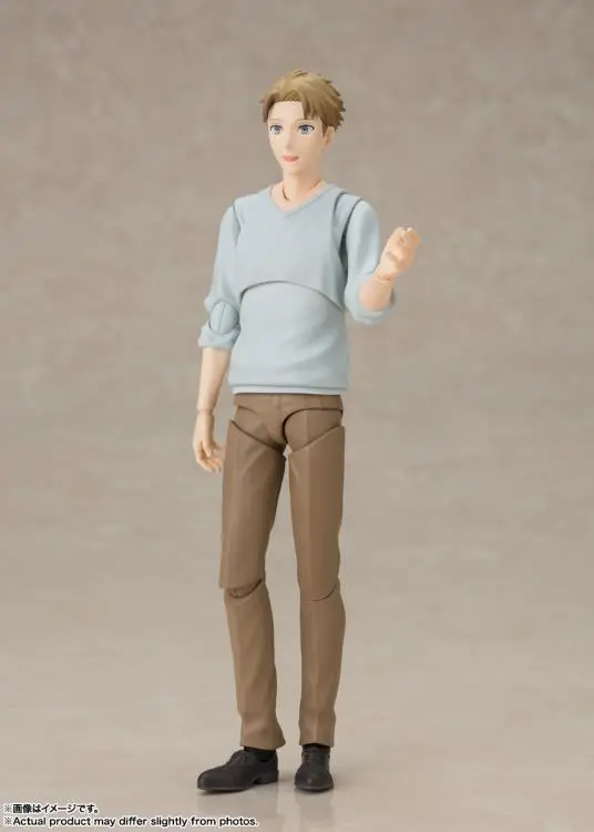S.H. Figuarts Spy X Family Loid Forger (Father Of The Forger Family Ver.) Action Figure 1