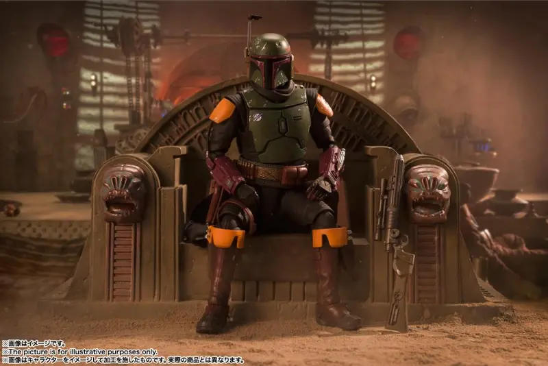 S.H. Figuarts Star Wars The Book Of Boba Fett Boba Fett Action Figure 1