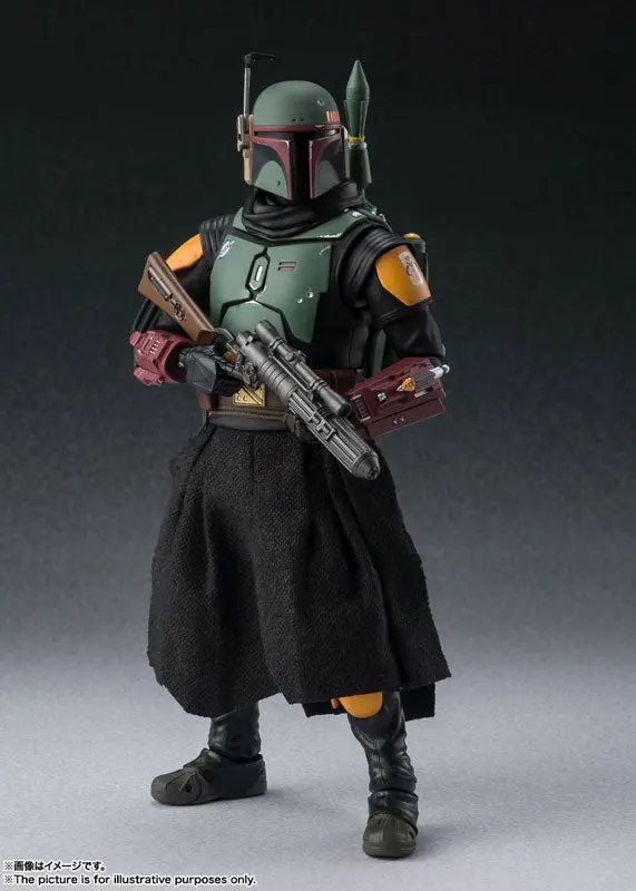 S.H. Figuarts Star Wars The Mandalorian Boba Fett Action Figure 1