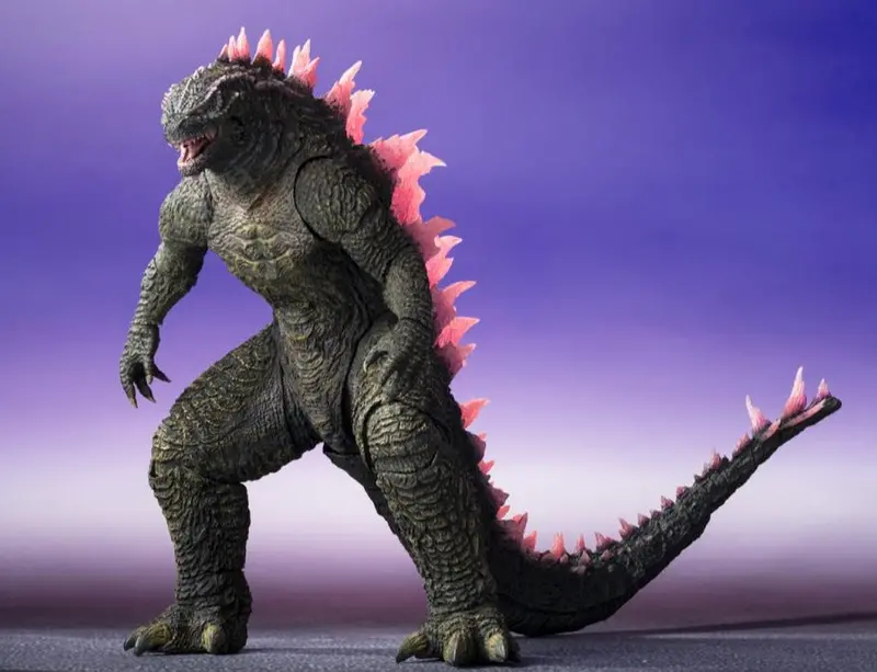 S.H. Monsterarts Godzilla X Kong: The New Empire 2024 Godzilla (Evolved Ver.) Action Figure 1