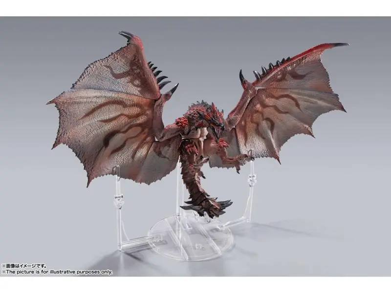 S.H. Monsterarts Monster Hunter Rathalos (Liolaeus) Action Figure 1