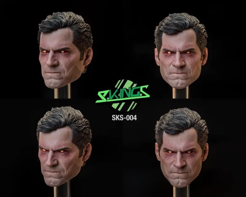 S.King.S 1/6 Male Head Sculpt Sixth Scale Accessory Sks-004 1