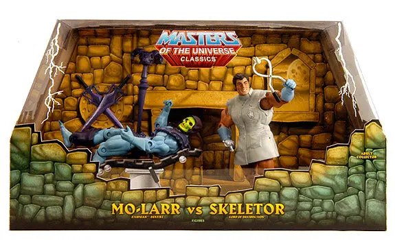 Sdcc Mo-Larr Vs. Skeletor Masters Of The Universe Classics Action Figure 1