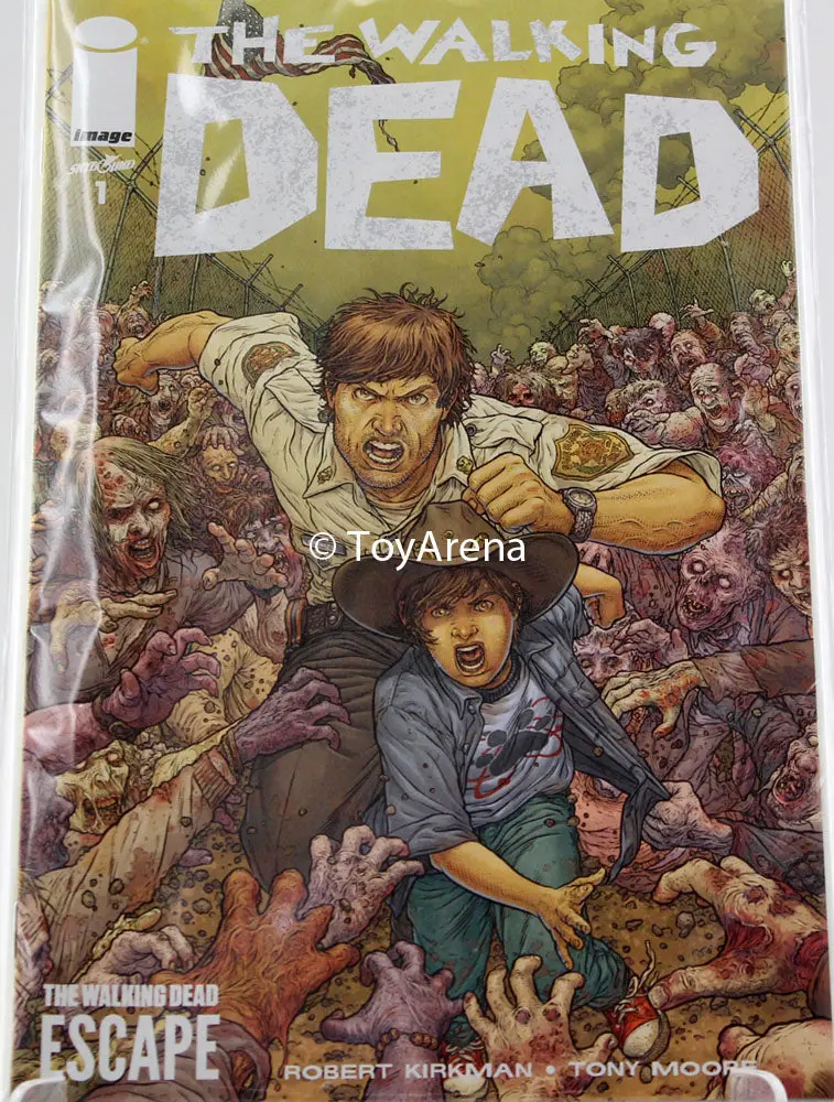 Sdcc The Walking Dead #1 Escape Variant Exclusive Comic Book Image Kirkman Moore 1