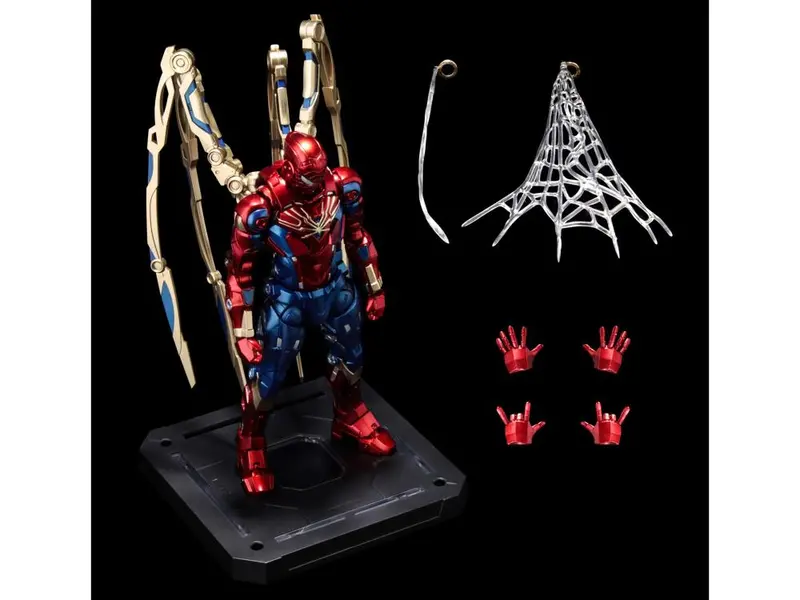 Sentinel Marvel Fighting Armor Iron Spider Action Figure 1