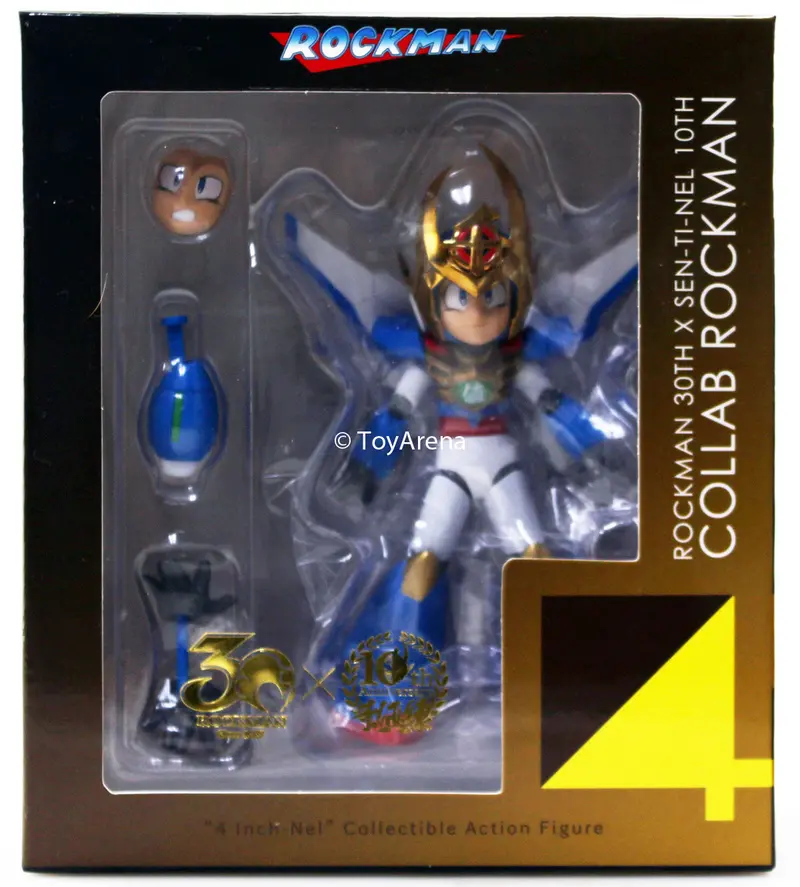 Sentinel Mega Man Rockman 30Th X Sen-Ti-Nel 10Th Collab 4Inch-Nel Action Figure 1