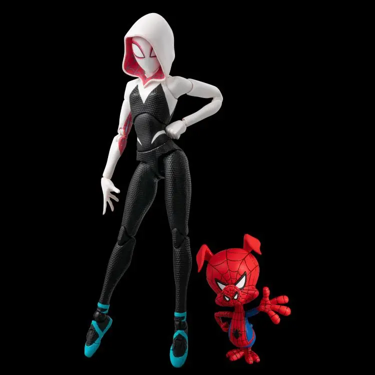Sentinel Sv-Action Spider-Man: Into The Spider-Verse Spider-Gwen & Spider-Ham Action Figure 1