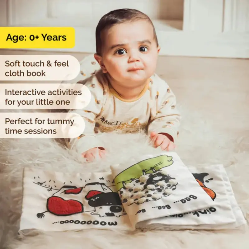 Shumee Baby's First Soft Cloth Book (8 Months-2 Years) 1