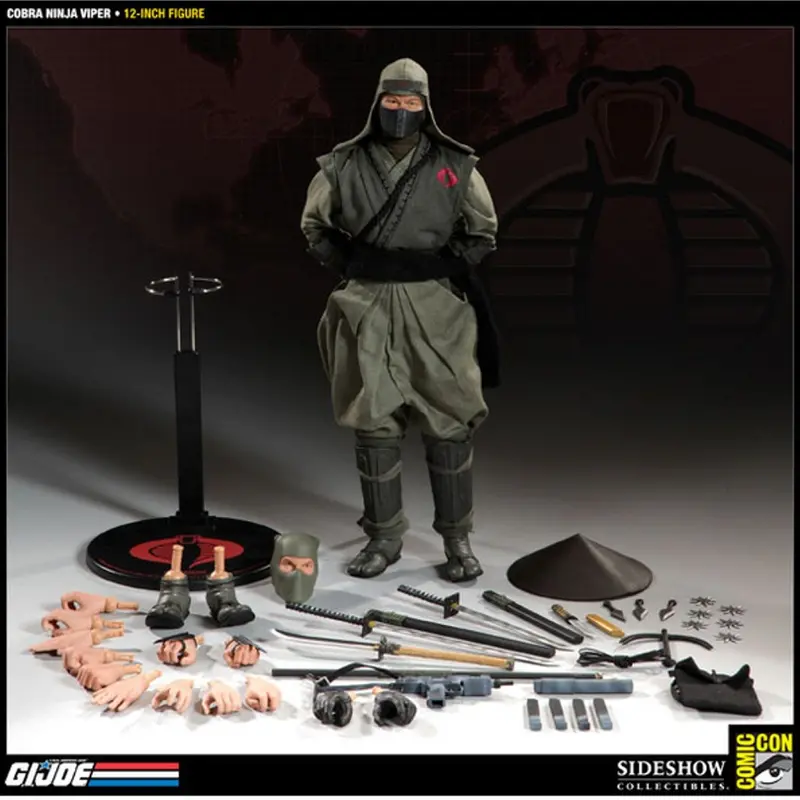 Sideshow Collectible 1/6 G.I. Joe Cobra Ninja Viper Sixth Scale Figure 1