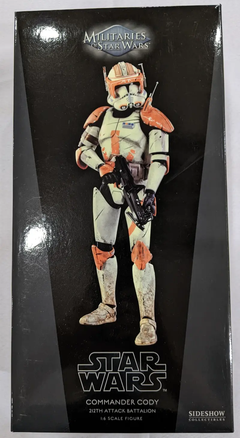 Sideshow Collectible 1/6 Star Wars Militaries Of Star Wars 212Th Attack Battalion: Commander Cody Sixth Scale Figure *Open Box* 1