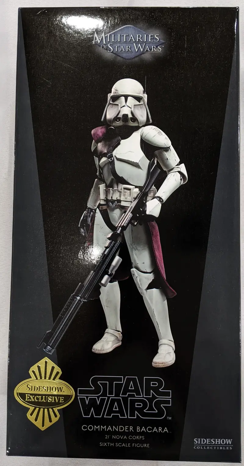 Sideshow Collectible 1/6 Star Wars Militaries Of Star Wars 21St Nova Corps Commander Bacara Sixth Scale Figure *Open Box* 1