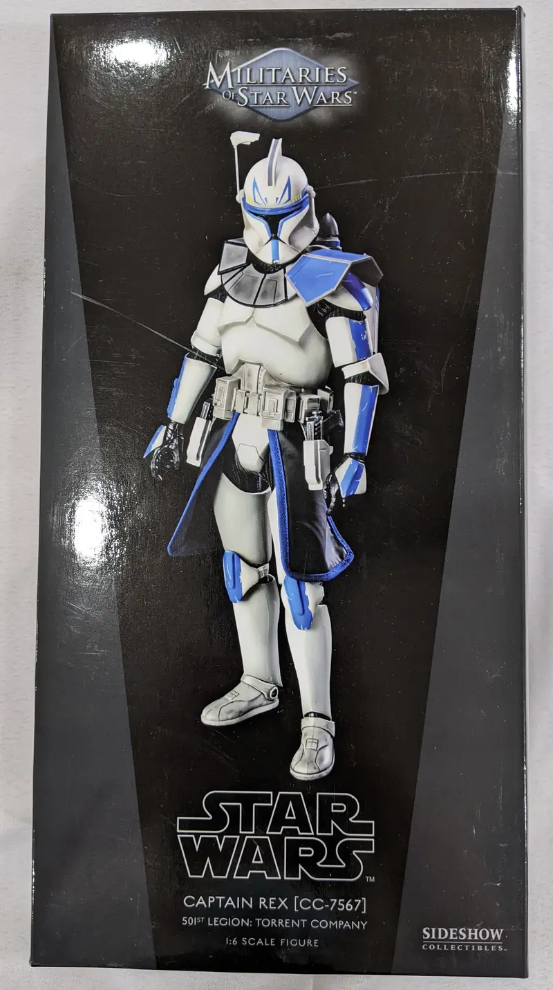 Sideshow Collectible 1/6 Star Wars Militaries Of Star Wars 501St Legion Torrent Company Captain Rex [Cc-7567] Sixth Scale Figure *Open Box* 1
