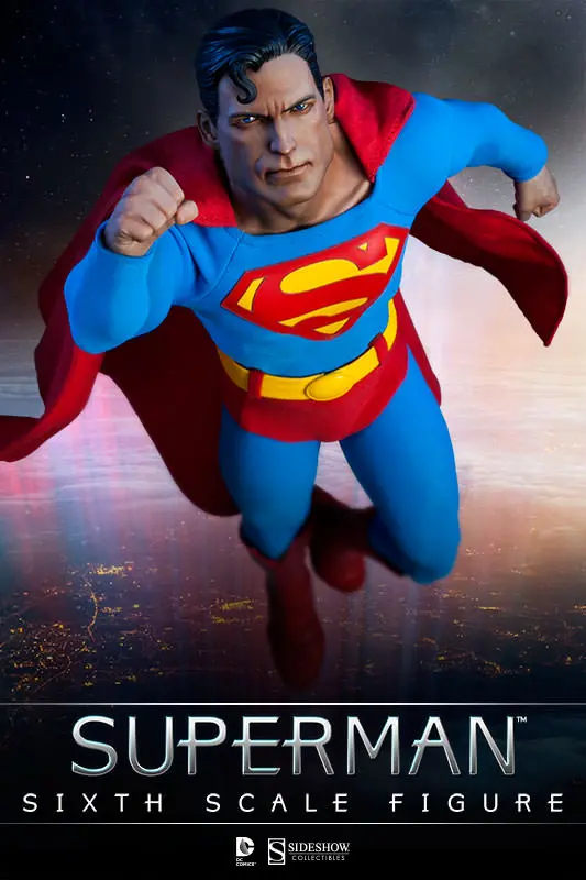 Sideshow Collectibles 1/6 Dc Comics Superman Sixth Scale Figure 1