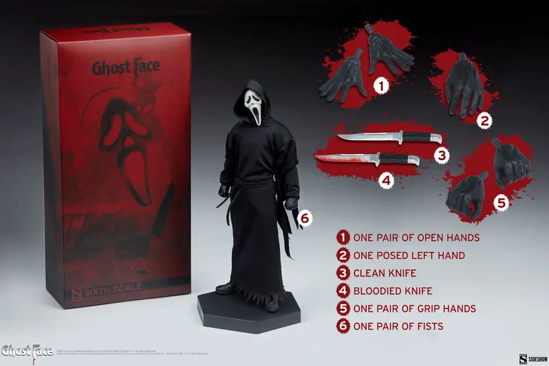 Sideshow Collectibles 1/6 Ghost Face Sixth Scale Figure 1